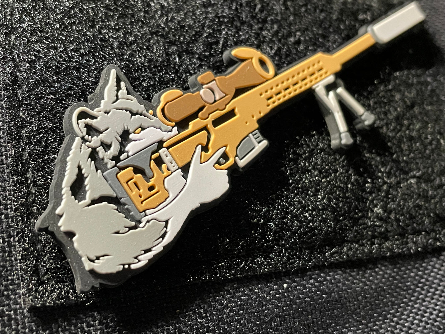 MRADwolf Sniper Wolf PVC Morale Patch