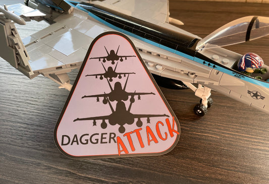 F/A-18 Super Hornet “Dagger Attack” Sticker